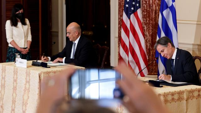 ABD ile Yunanistan arasında imzalanan savunma işbirliği anlaşmaları Türkiye'yi de yakından ilgilendiriyor. Foto: AP